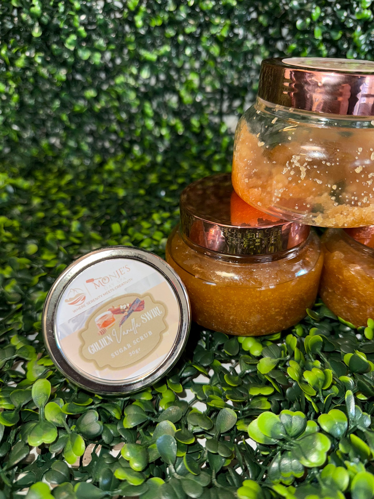 Sugar Scrub - Honey Vanilla Swirl