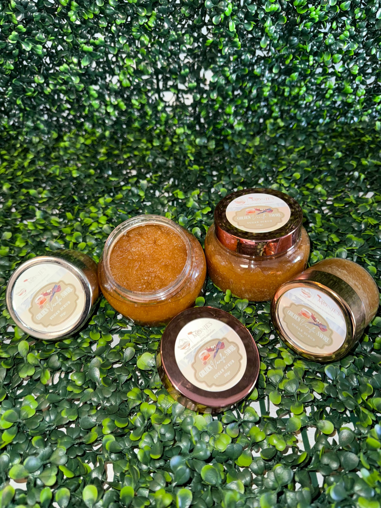 Sugar Scrub - Honey Vanilla Swirl